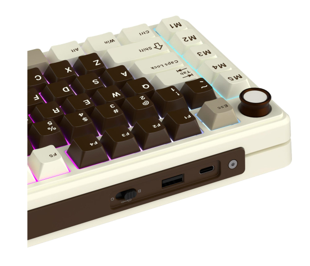 Royal Kludge RK L75 Mocha Grey Cream switch - 1455762 - zdjęcie 6